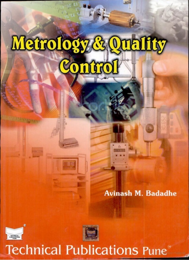 [PDF] Metrology and Quality Control by Avinash M. Badane Book PDF