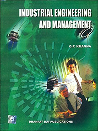 industrial engineering and management by op khanna