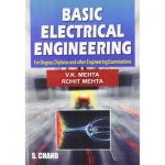 [PDF] BASIC ELECTRICAL ENGINEERING By V.K.Mehta S.Chand