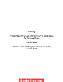 principles of electric circuits floyd 9th edition pdf free