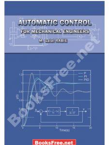 automatic control for mechanical engineers