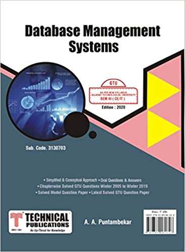 Database Management System GTU Book (3130703) Book Pdf Free Download