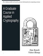 A Graduate course in applied cryptography