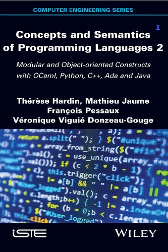 Concepts and Semantics of Programming Languages 2 pdf