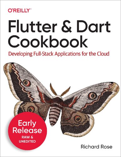 Flutter and Dart Cookbook pdf free download