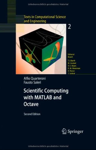 Scientific Computing with MATLAB and Octave pdf