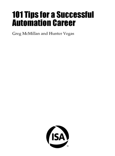 101 Tips for a Successful Automation Career pdf