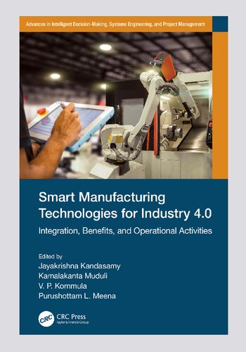 Smart Manufacturing Technologies for Industry 4.0 pdf