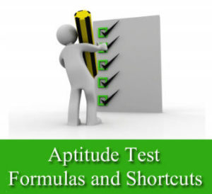 aptitude-questions-formulas
