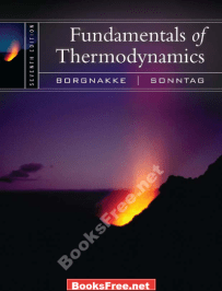 Fundamentals of Thermodynamics by Borgnakke and Sonntag
