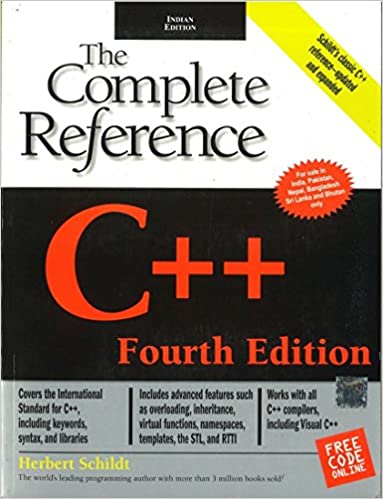 C++: The Complete Reference, 4th Edition book pdf free download