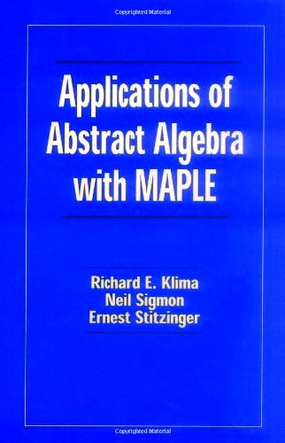 Applications of Abstract Algebra with MAPLE