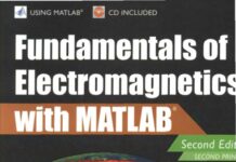 Fundamentals of Electromagnetics with MATLAB pdf